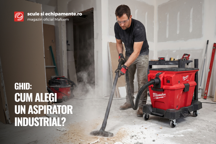 Cum alegi un aspirator industrial de la Scule si Echipamente